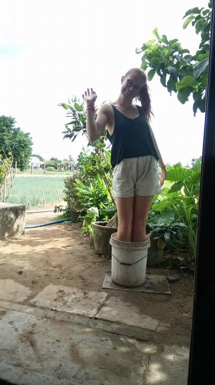 Green House Homestay Hoi An Bagian luar foto